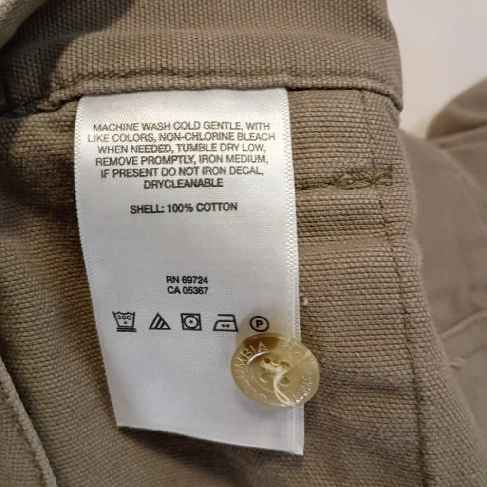 Columbia PFG Brewha II Cargo Shorts Mens 2xl Khaki Hiking Fishing Outdoor Casual - Picture 5 of 9